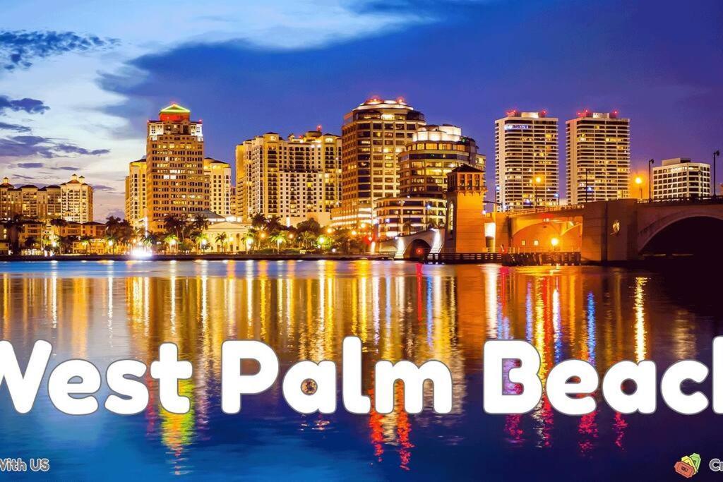 Luxe & Cozy 3Beds,2Rooms,Ev Gym Near Beaches&Downtown Wpb West Palm Beach Exterior photo